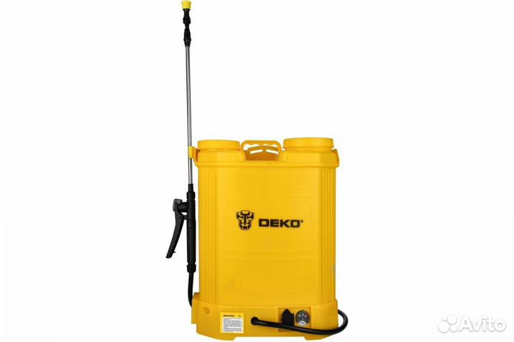 Аккумуляторный опрыскиватель Deko dksp10 (16 л)