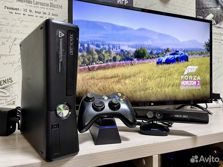 Xbox 360 Freeboot + Kinect + 50 игр, гарантия