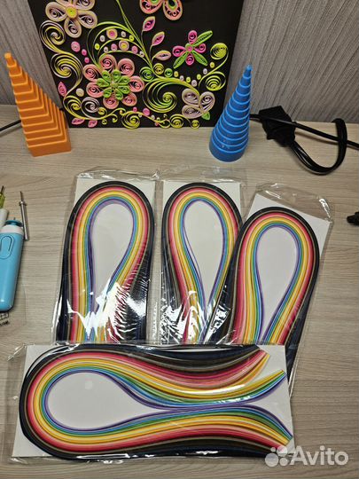 Огромный набор для квиллинга