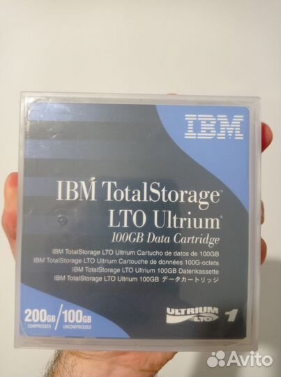 Картридж IBM TotalStorage LTO Ultrium 100 Гб