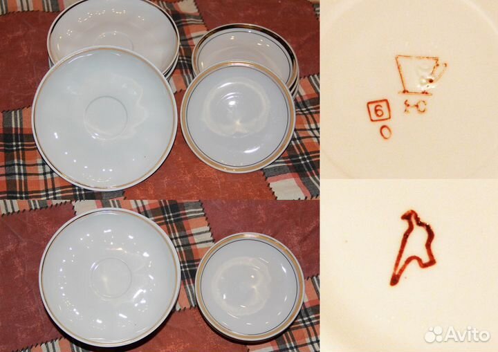 Фарфор посуда СССР, Дулево Пролетарий Городница др