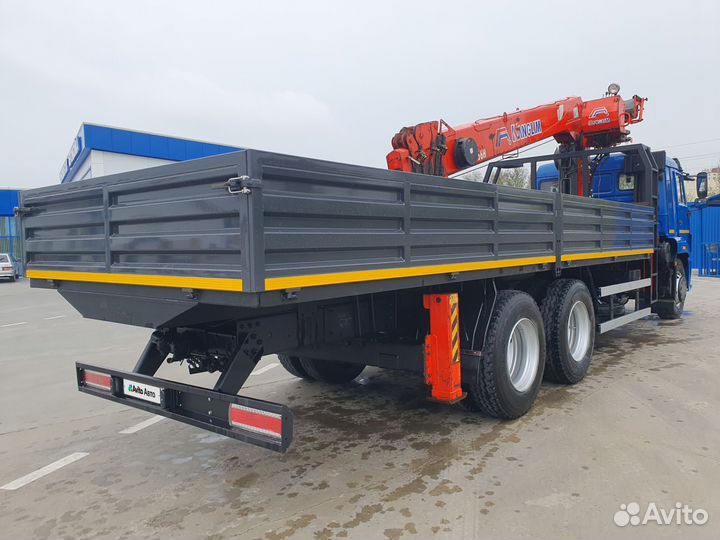 КАМАЗ 65117 с КМУ, 2013