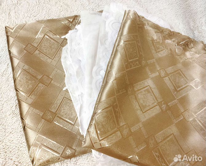 Комплект шторы и тюль бу