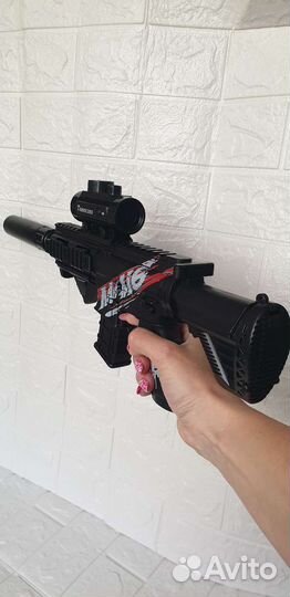 Гидрогелевый/орбибольный м416 на аккумуляторе