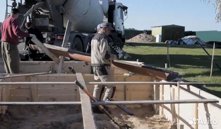 Бетон м300 м350 Абн 18-24 метра Раствор м150