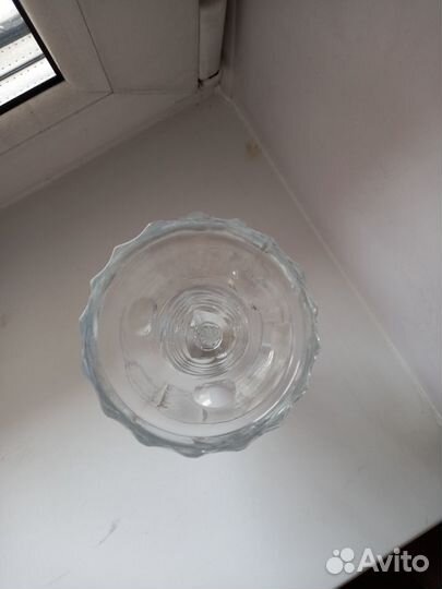 Хрустальный кубок, ваза 19 см