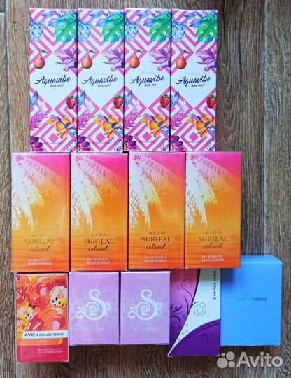 Снятая парфюмерия Avon