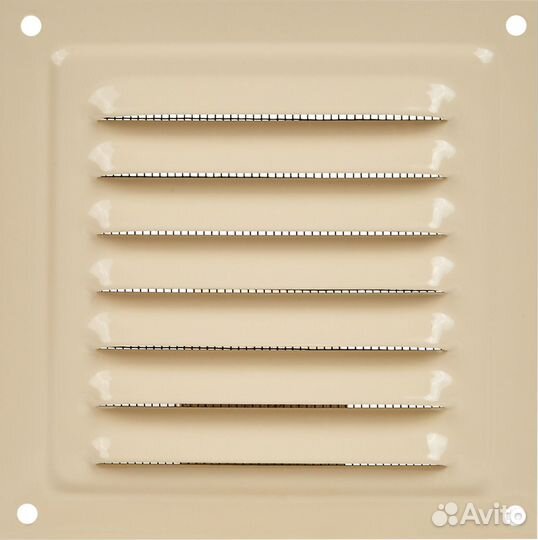 Вентиляционная решетка Vents 125x125 мм металл цве