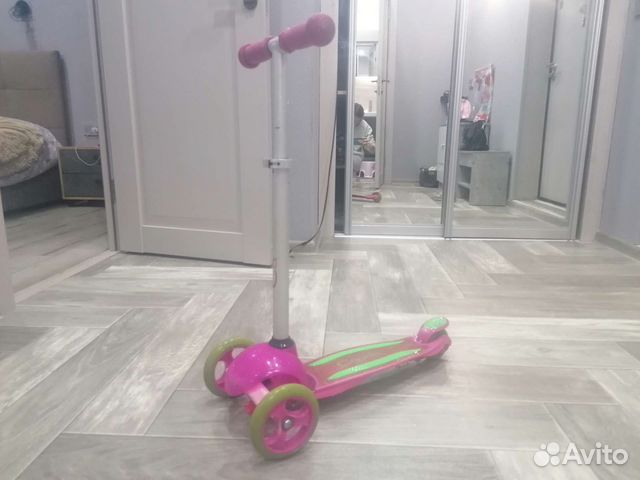 Самокат трехколесный capella