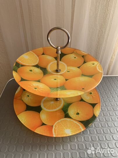 Фруктовница стекло