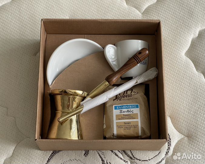 Кофейный набор Loumidis греческий 1 персона новый