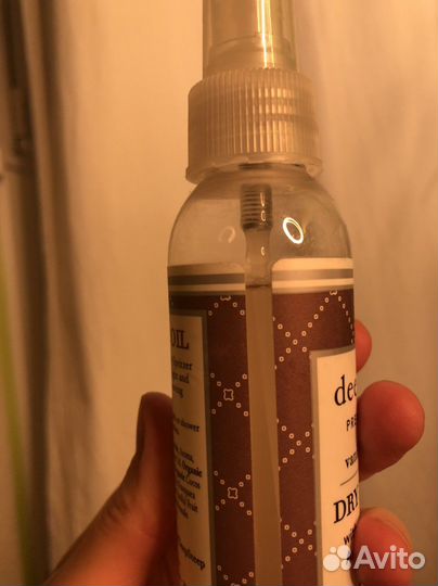 Сухое масло для тела с iherb ваниль кокос