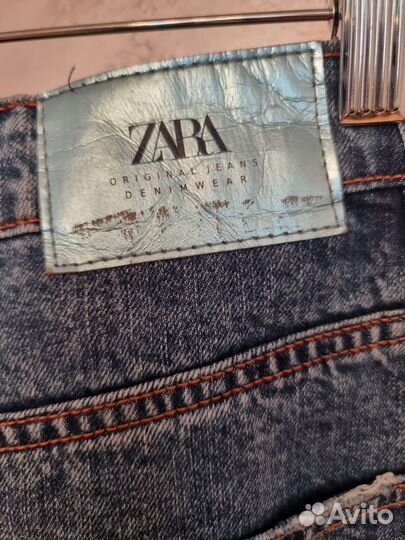 Джинсовая юбка zara