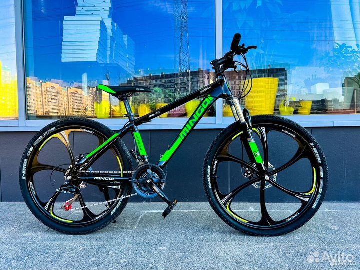 Велосипед на литых дисках