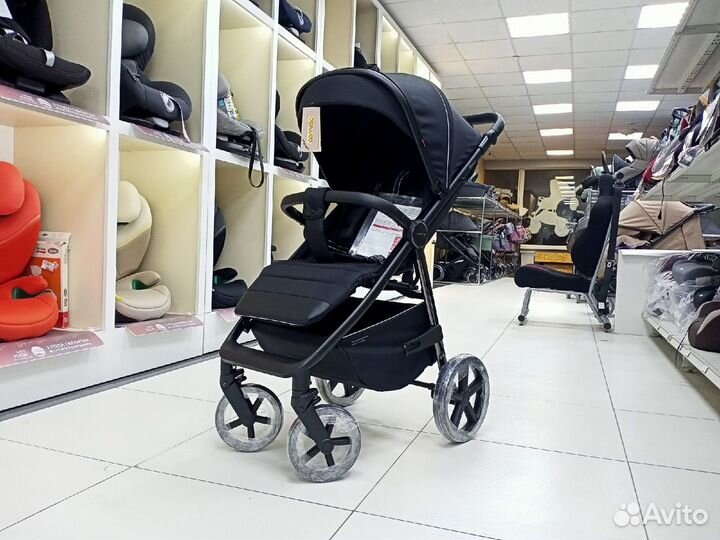 Коляска Прогулочная Carrello Bravo Plus Black 2023
