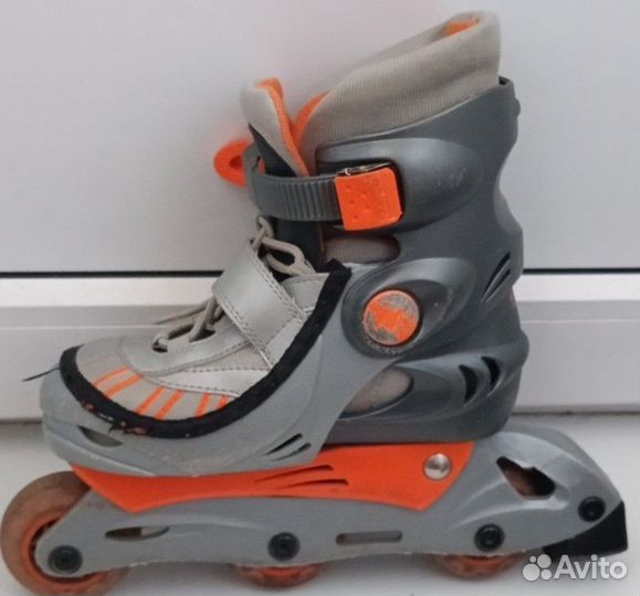 Ролики детские раздвижные 30-33 размер