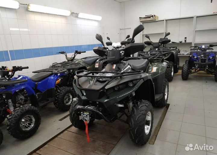 Квадроцикл Linhai Yamaha D 200 хаки