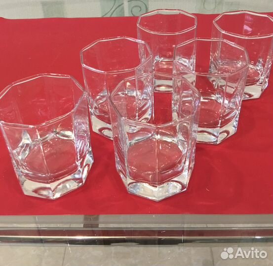 Стаканы 6 шт. Набор новый