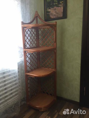 Стеллаж из ротанга