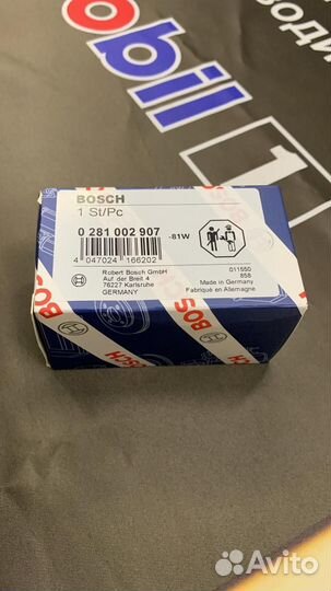 Датчик давления топлива bosch 0281002907