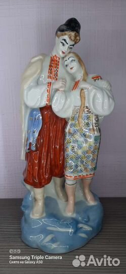 Фарфоровая статуэтка Майская ночь зхк Полонне