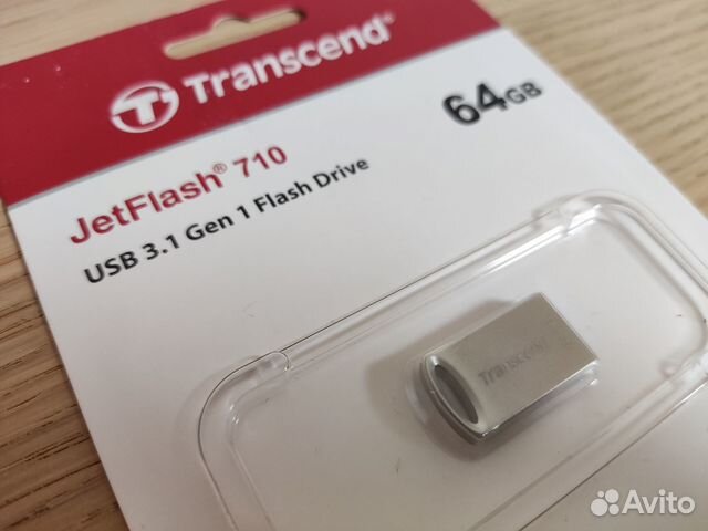 USB флешка Transcend JetFlash 710 64Gb USB 3.1