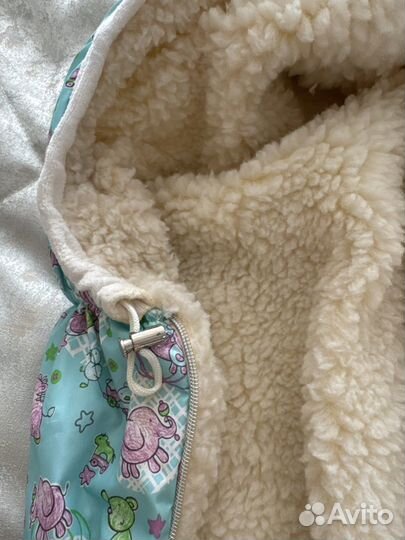 Конверт на выписку зимний овчина