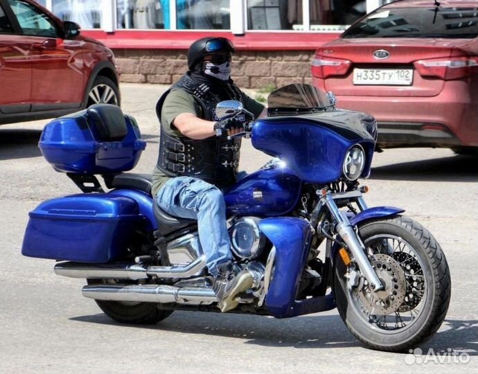 Задний грузовой мотокофр