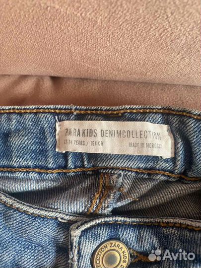 Джинсы для девочки zara