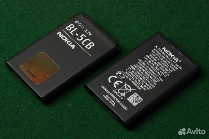 Батарея Аккумулятор Nokia BL-5CB (800 mAh)