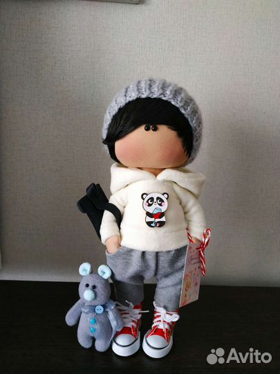 Кукла мальчик ручной работы