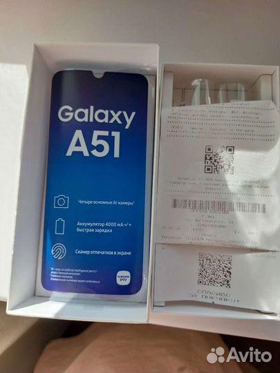 Оригинальная коробка от samsung A 51 за 300