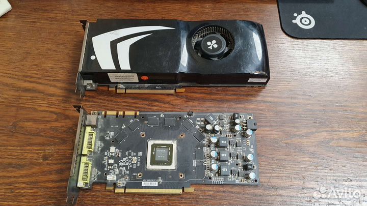 Видеокарта 9800GTX и GTS250 на запчасти