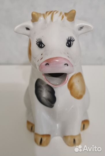 Молочник сливочник корова фарфор