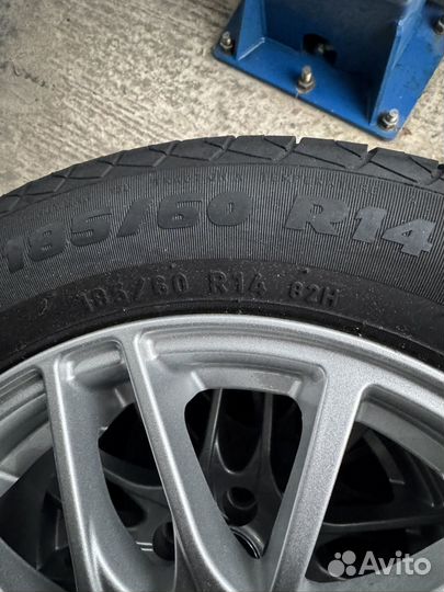 Литые диски r14 с летней резиной