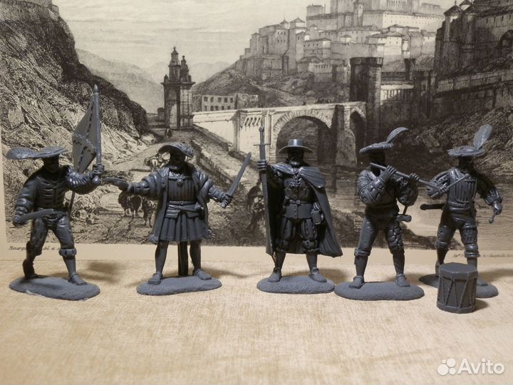 Солдатики рыцари викинги ландскнехты Хобби Бункер
