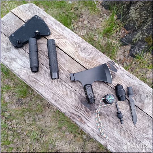 Топор складной туристический Мультитул 9 в 1