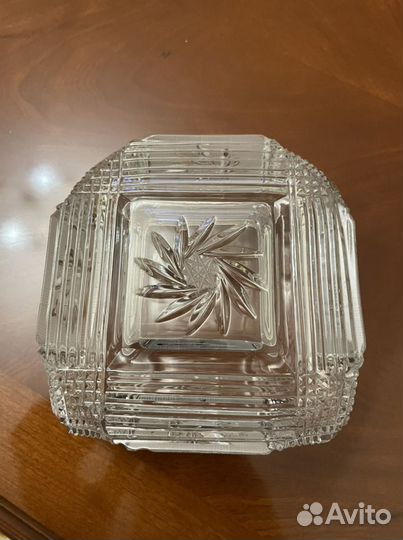 Салатник хрустальный