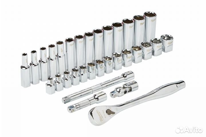 Набор головок Milwaukee 3/8