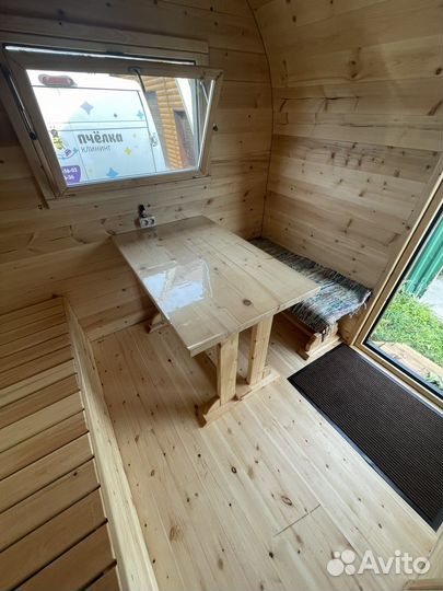 SpaBox баня на колесах, мобильная баня