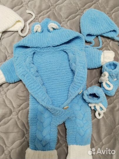 Комплект для мальчика на выписку