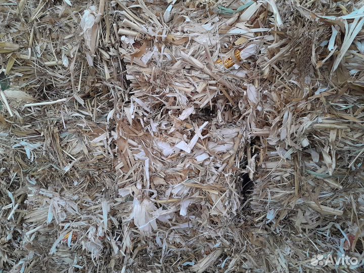 Кукурузная ботва пресованная