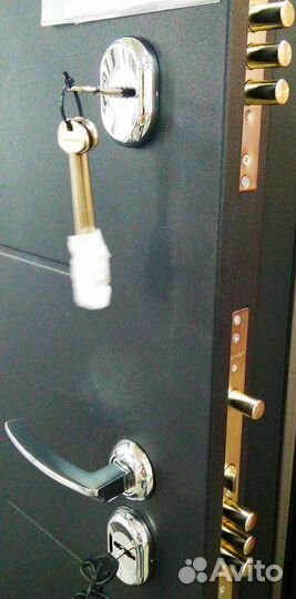 Дверь вх. евро термо с остеклением -терморазрыв