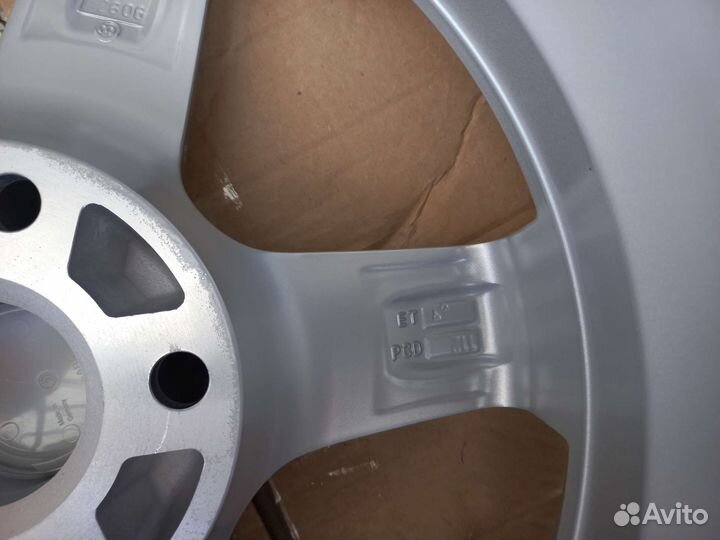 Диски R15 5x112 Dezent TY Silver