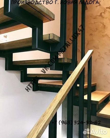 Металлическая лестница от производителя
