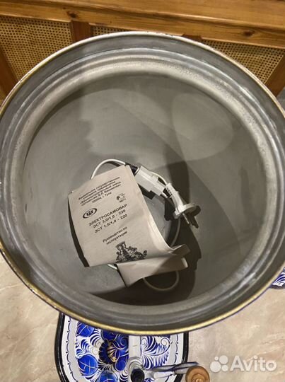 Самовар электрический гжель