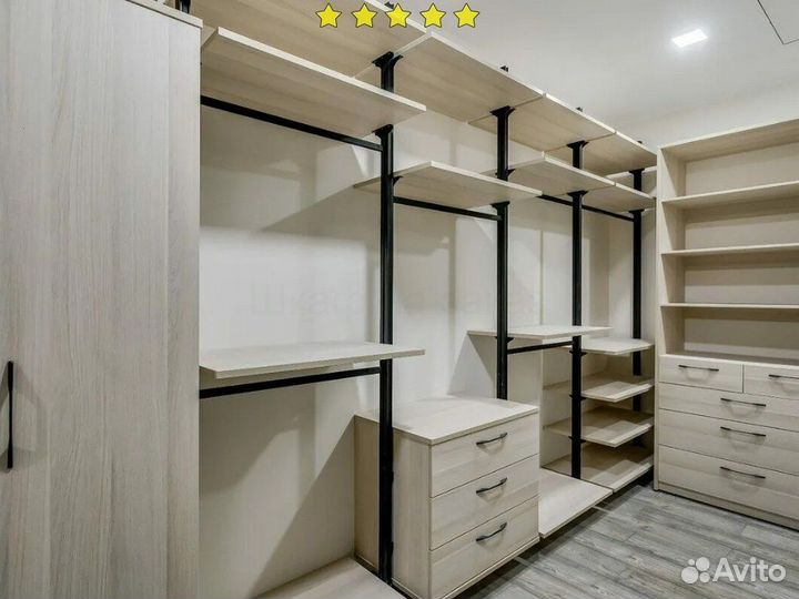 Гардеробная доставка установка