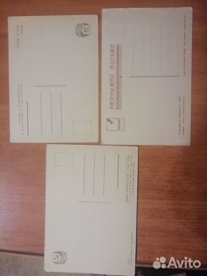 Открытки времен СССР цветы