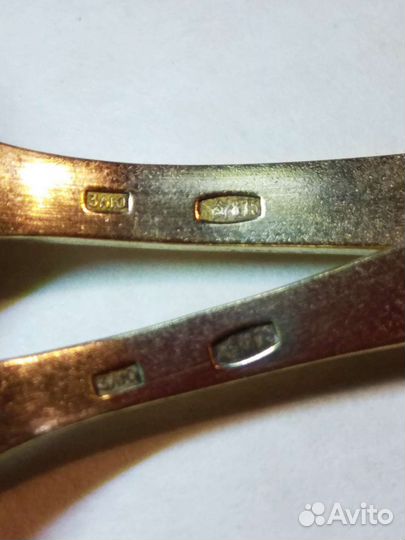 Ложки кофейные. Серебро