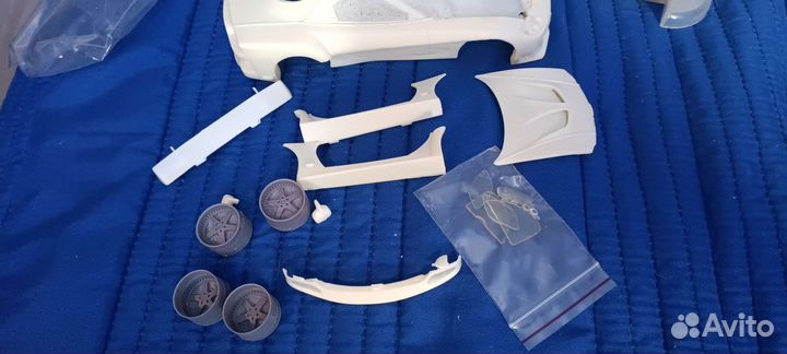 Сборная модель,Транс кит 1/24 Mazda rx7 +донор